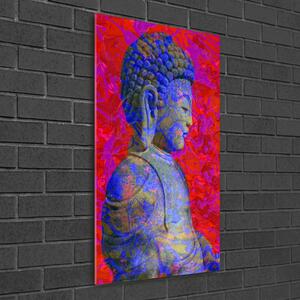 Üvegkép Absztrakció buddha