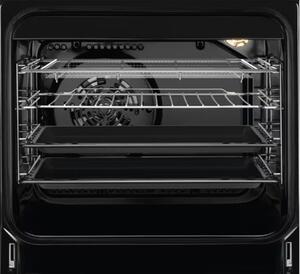 AEG CKB56490BM Kombinált tűzhely, 58L, 4 főzőzóna, SteamBake, SteamBake, A energiaosztály