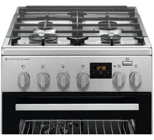 AEG CKB56490BM Kombinált tűzhely, 58L, 4 főzőzóna, SteamBake, SteamBake, A energiaosztály