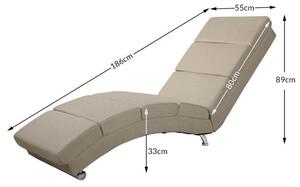 Casaria® London heverő - homok