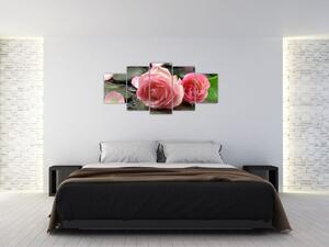 Festés - rózsák (150x70cm)