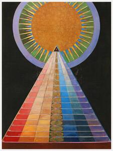 Reprodukció Altarpiece No.1 (Rainbow Abstract) - Hilma af Klint, (30 x 40 cm)