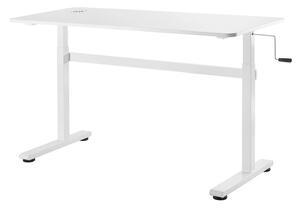 Ergo office állítható íróasztal 140x60cm fehér