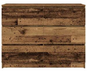 VidaXL antik fa szerelt fa tálalószekrény 100x35x76 cm
