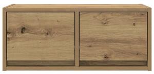 VidaXL 2 db kézműves tölgy szerelt fa TV-szekrény 60x31x25,5 cm