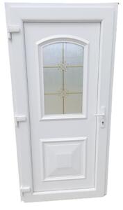 Yvette -AL- Műanyag bejárati ajtó / Fehér / 100x200 /