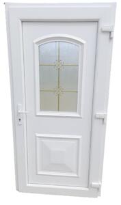 Yvette -AL- Műanyag bejárati ajtó / Fehér / 100x200 /