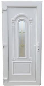 New 21 - Műanyag Bejárati ajtó / fehér / 98x208 /