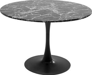 Kare Design Étkezőasztal Schickeria Ø110 cm - márvány megjelenés