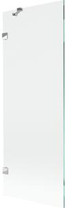 Mexen, Mexen Lunar 1 szárnyú kádparaván 70 x 150 cm, átlátszó, króm - 897-070-000-01-00