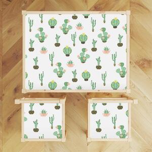 IKEA LATT bútormatrica - minimál kaktuszok