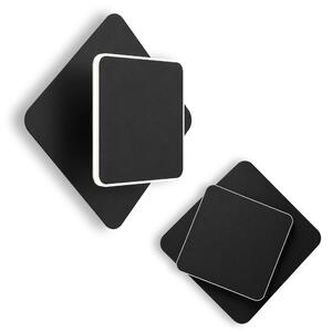 LHJ123-W fekete LED fali lámpa