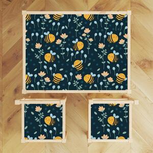 IKEA LATT bútormatrica - méhek a réten