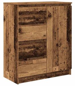 VidaXL antik fa szerelt fa tálalószekrény fiókos 71x35x84 cm