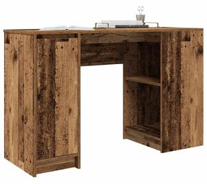 VidaXL antik fa szerelt fa íróasztal 120x42x76 cm