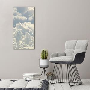 Üvegfotó Felhők