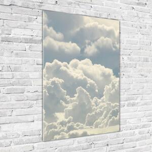 Üvegfotó Felhők