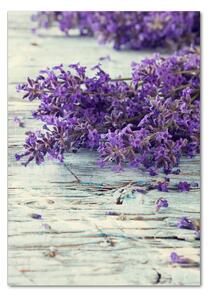 Egyedi üvegkép Lavender fa