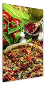 Üvegfotó Pizza