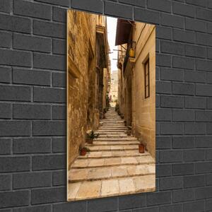 Üvegkép falra Streets málta