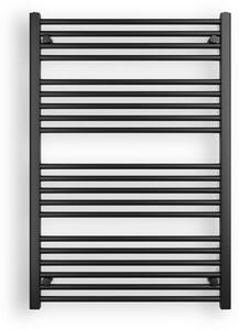 Ecoradco törölközőszárító radiátor 75 x 110 cm (Fekete)