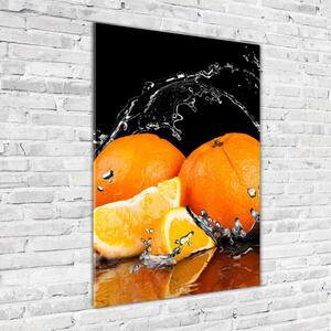Üvegfotó Narancs