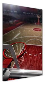 Üvegkép falra Kosárlabdapálya