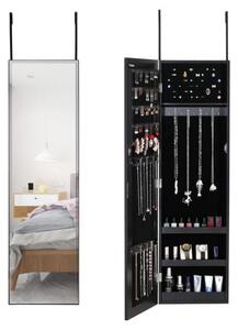 Casaria® Ékszerdoboz szekrény 31,5x9x110 cm