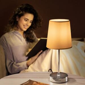 Monzana® Lumiere asztali lámpa 32x13x13 cm - fehér