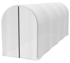 PALISAD 500x110x100cm üvegház szett cipzáras borítással, nemszőtt anyag SUF 90