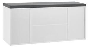 Juskys Cipőpad 104x30x48 cm - fehér
