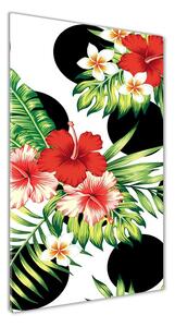 Photo kép üveg Hawaii mintás