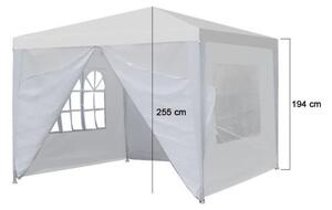 Kerti sörsátor, party sátor 3x3 méteres, fehér színben