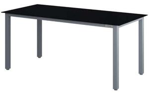 Deuba Kerti asztal Bern 190x90x75 cm - ezüst