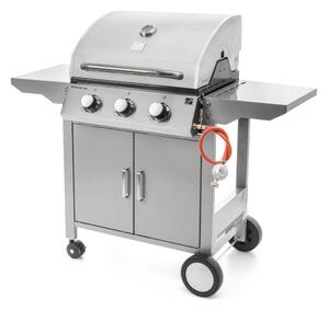 G21 Oklahoma BBQ Premium line gázgrill, 3 égőfej + ajándék nyomáscsökkentő (6390310)