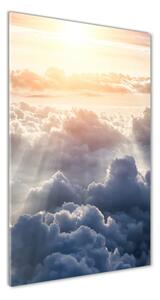 Üvegkép nyomtatás Flight a felhők felett