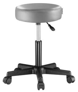 Casaria® Gurulós puff - szürke