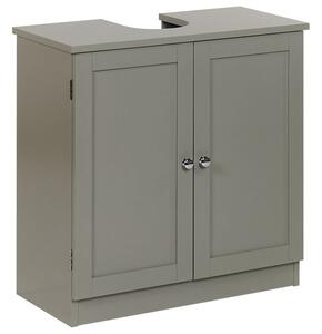 Mosdószekrény ATJONI 60 cm Szürke