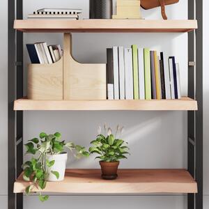VidaXL kezeletlen tömör tölgyfa fali polc 80x50x(2-6) cm