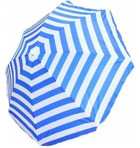 BEACH kék-fehér napernyő 160 cm