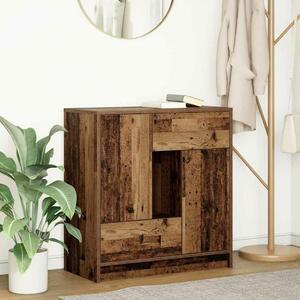 VidaXL antik fa komód fiókokkal és ajtókkal 70,5x34x74,5 cm