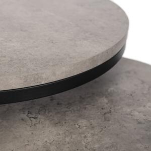 Zestaw Stolików ROCKY Szary Beton
