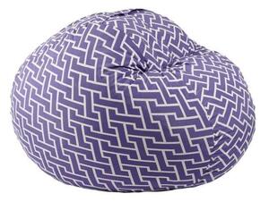 Pufrelax Matusalem babzsák fotel - Memory mix szivacspelyhekkel töltve - Zippity Purple