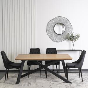 HAMILTON asztal 160-200 cm Arany tölgy