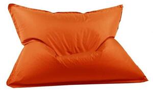 Pufrelax Magic Pillow babzsák fotel - Vízálló huzat, kültéri használatra is, polisztirol gyöngyökkel töltve - Neon narancssárga