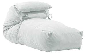 Pufrelax Yoga XL Babzsák fotel + Párna - Textil huzat - Memory Mix szivacspehely töltet - Angóra