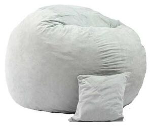 Pufrelax King Size XL Babzsák fotel + Párna - Textil huzat - Memory Mix szivacspehely töltet - Mentazöld