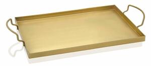 Fém tálca, 43x25 cm, arany - PLATEAU