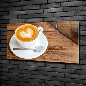 Fali üvegkép Kávé csészében