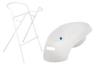 Tega Baby TEGGI 83 cm babakád hőmérővel + kádállvány - white